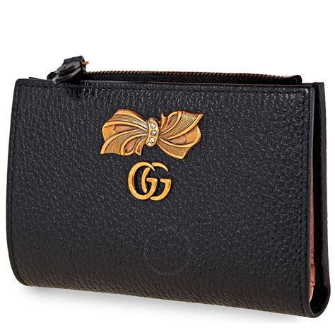 gucci bow wallet|gucci wallets for women.